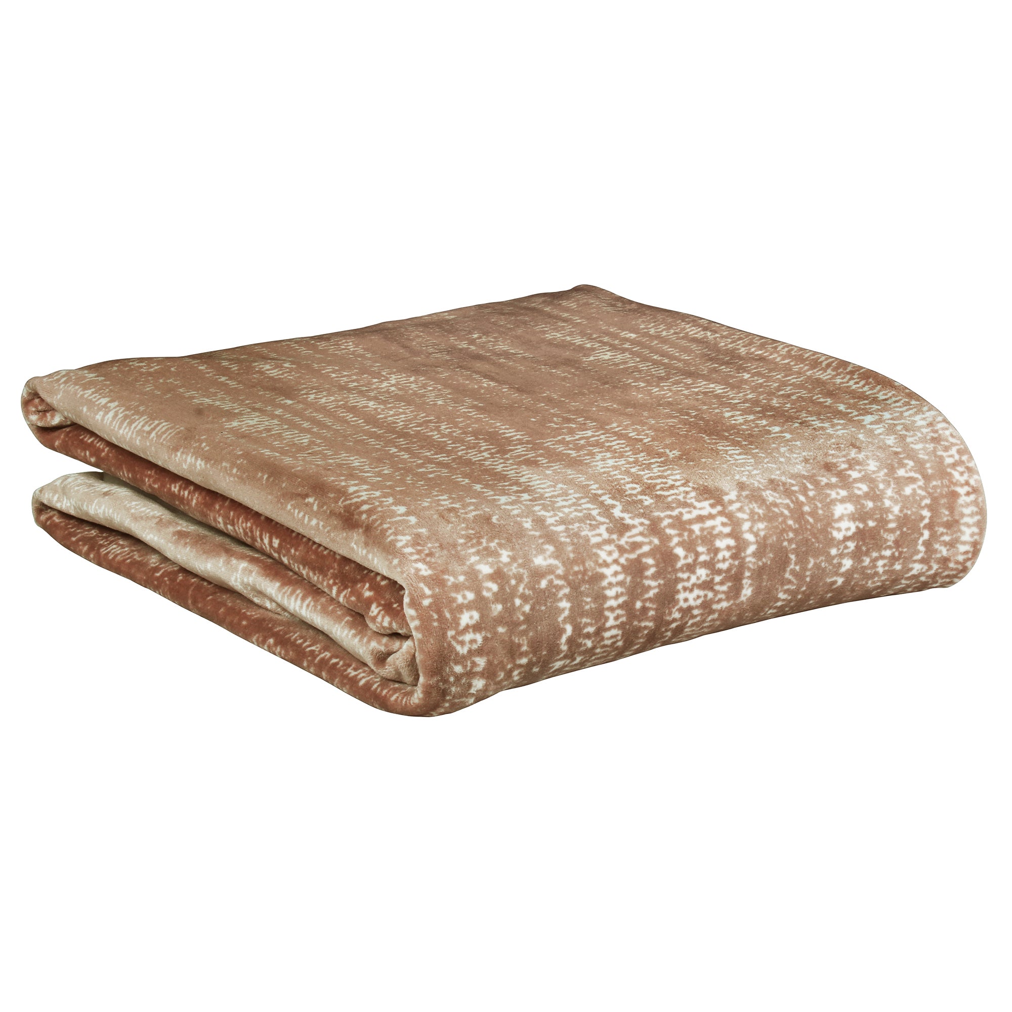 Luxe Blanket 500 GSM Brown Single Size