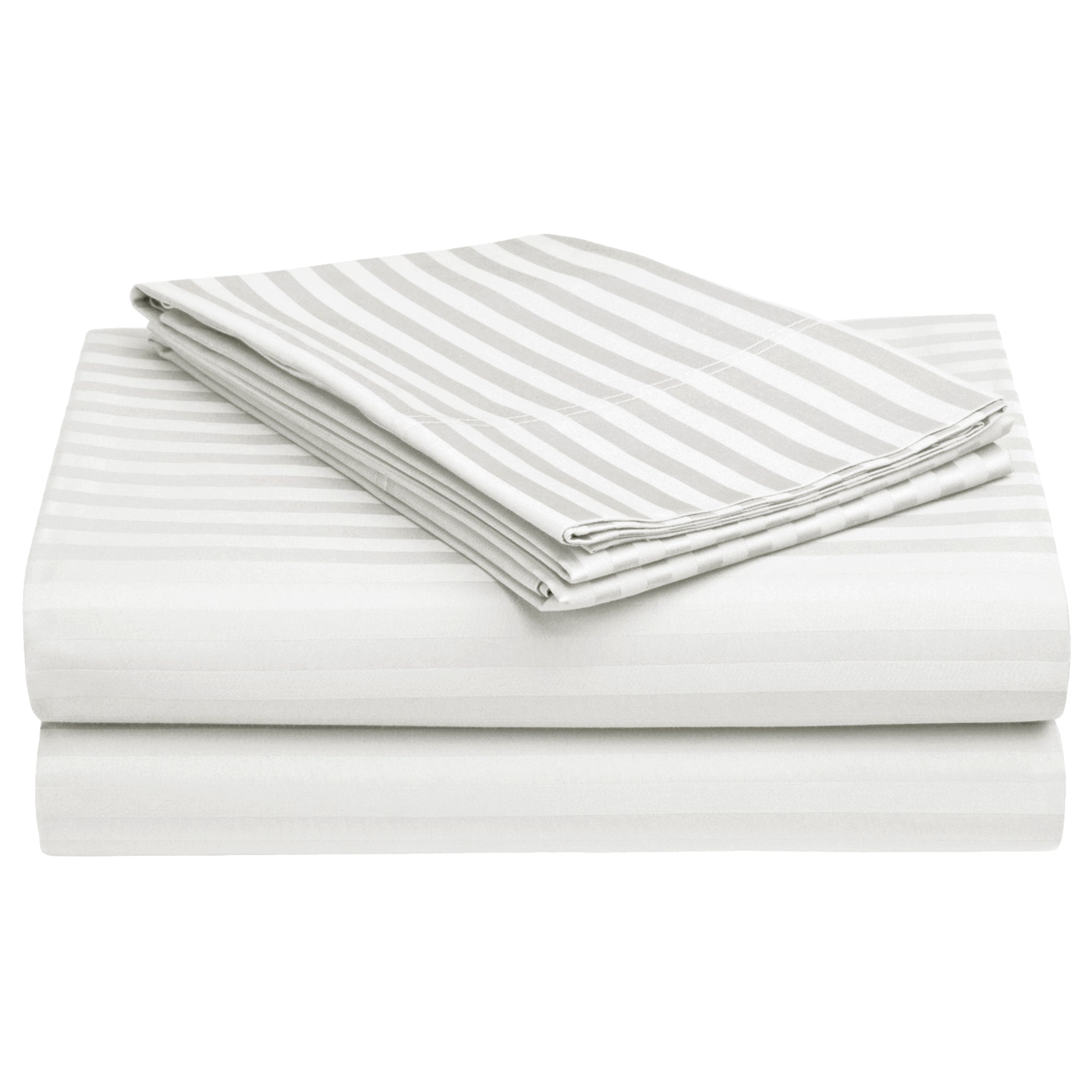 PAVO Tranquil Luxurious Premium Hotel Quality  (Pearl White) King size Bedsheet
