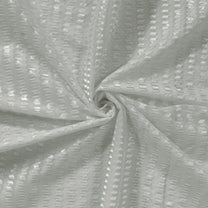 2 Pcs Grey Sheer Net Polyester Window/Door Curtains