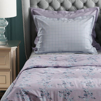 Studio Luxurious 144 TC 100% Cotton Pink Double Bedsheet