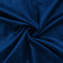 2 Pcs Blue Bloom Jacquard Room Darkening Door/Window Curtains