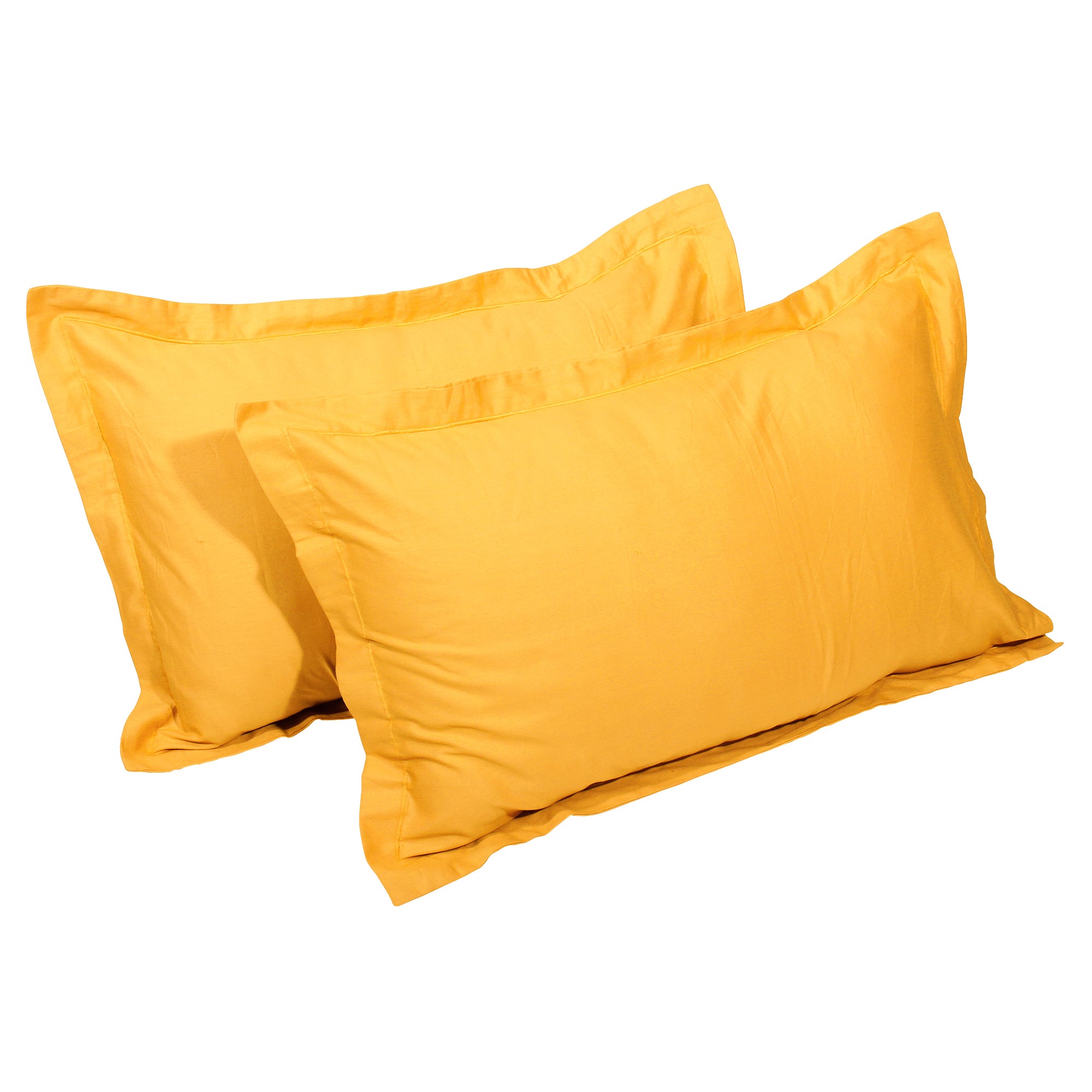 Forever 300 TC Lemon Yellow King Size Bedsheet