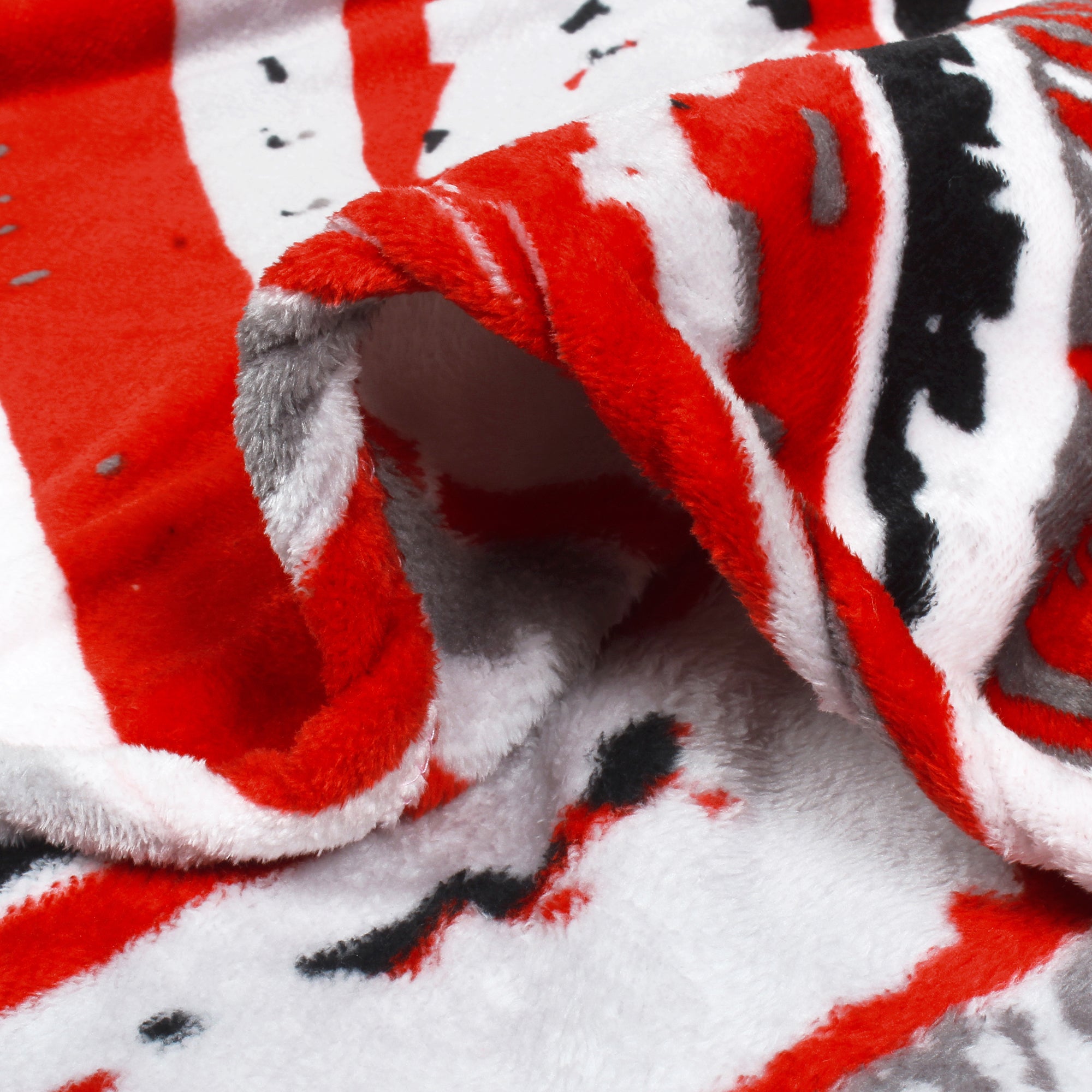 BLANKET BLAZE SINGLE Red Single Size Blaze Blanket