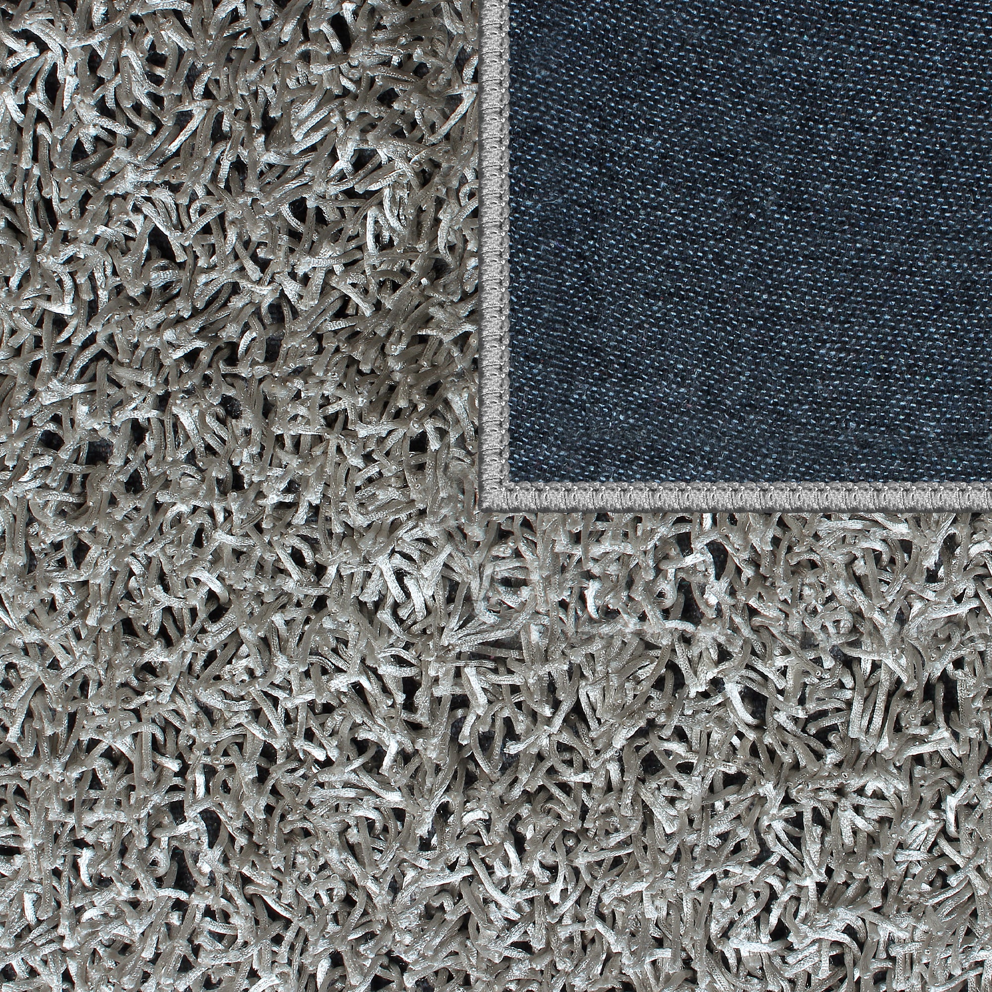 Story@Home Plain Pattern Grey 1 PC Carpet