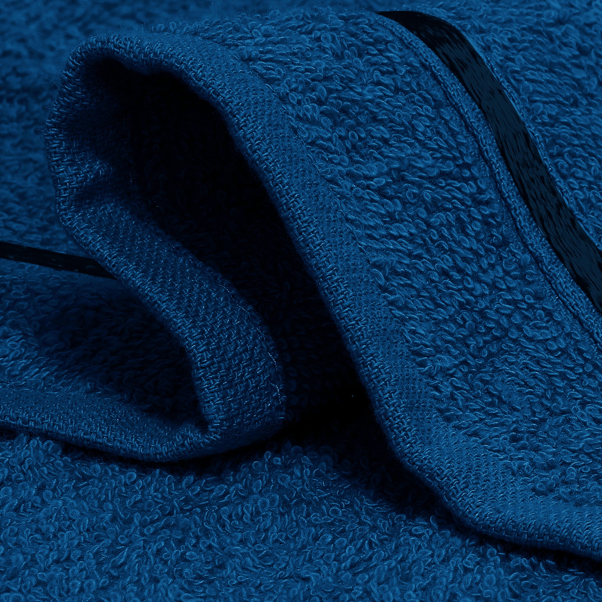 Story@Home 4 Units 100% Cotton Bath Towel - Navy Blue