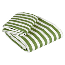 Story@Home 210 TC 100% Cotton Red & Green 2 Single Bedsheet Combo with 2 Pillow Covers