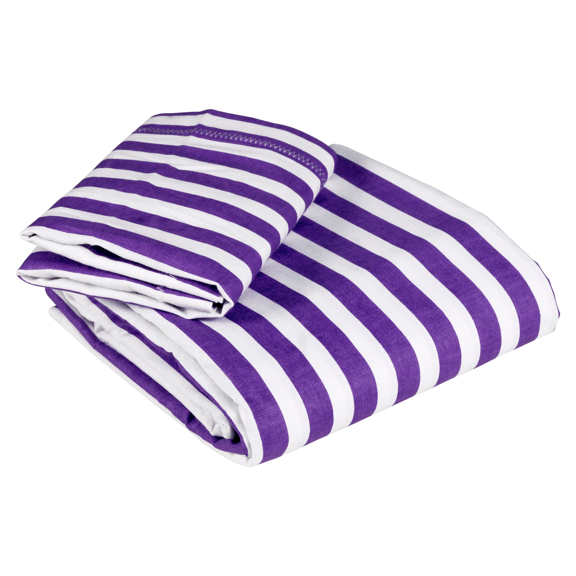 Story@Home 210 TC 100% Cotton Pink & Purple 2 Single Bedsheet Combo with 2 Pillow Covers