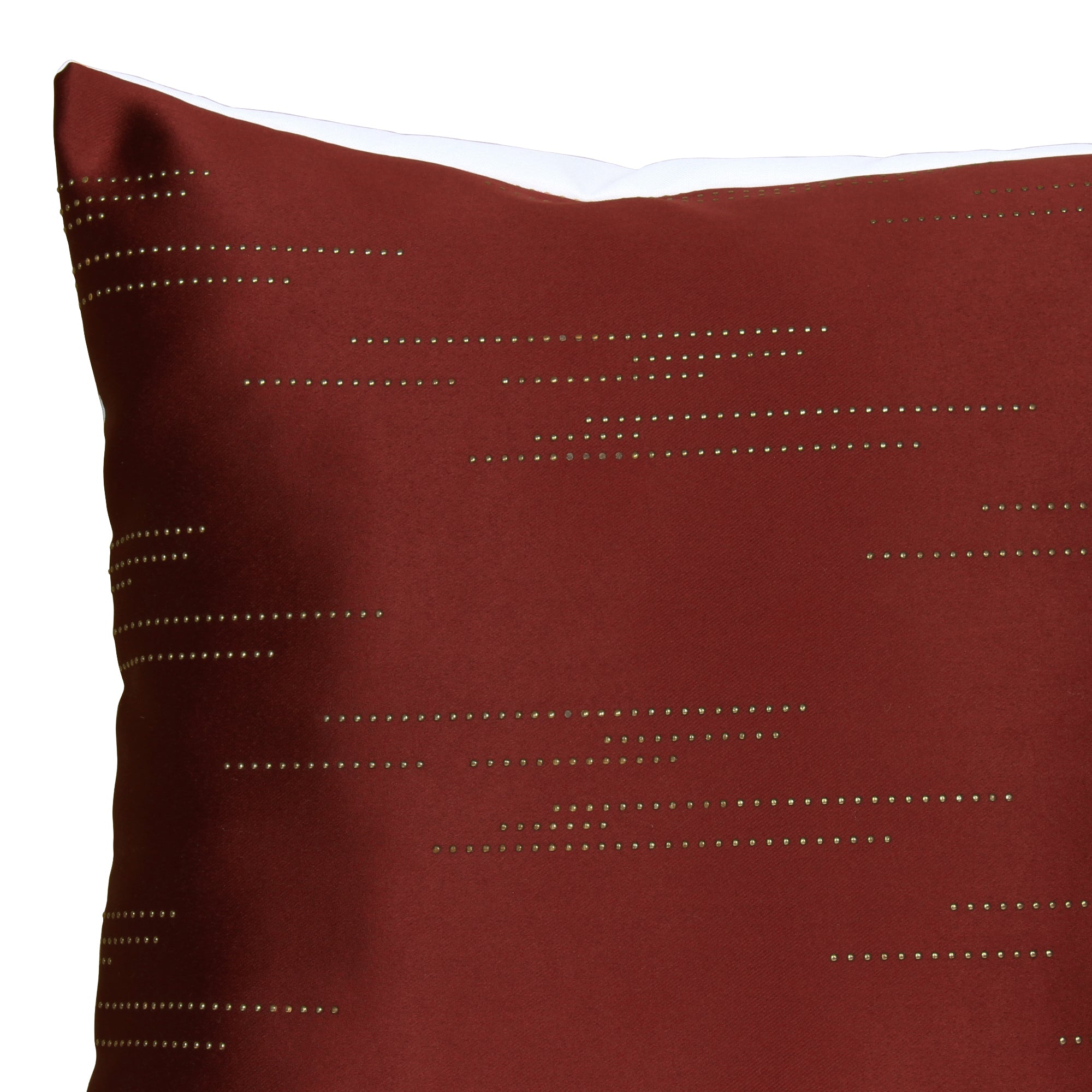Story@Home Red Dotted Polyester 6 pcs of Alegra Cushion Covers