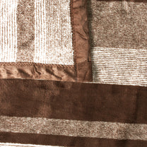 Premium Brown Single Flannel Blanket