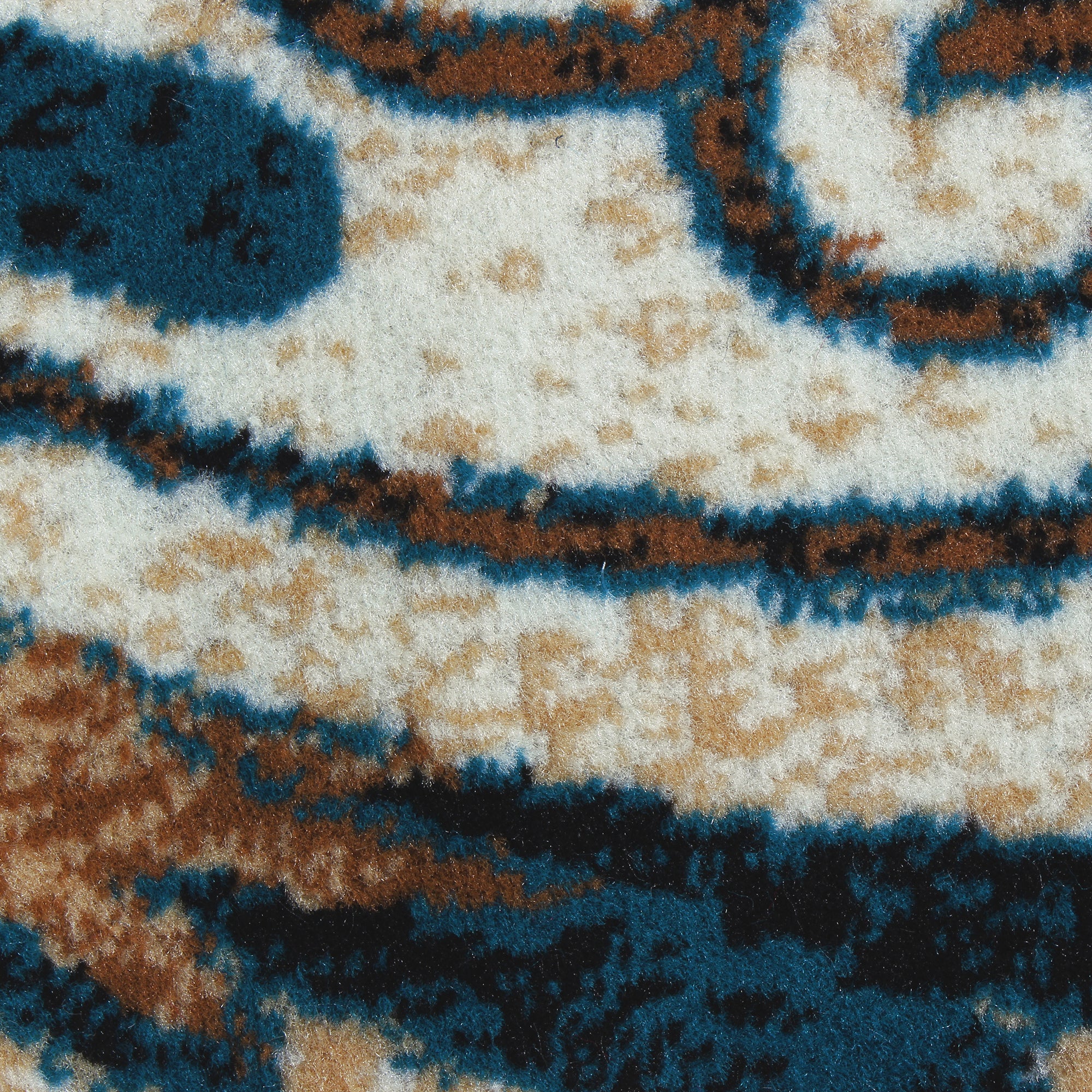 Blue Abstract Rustico Rug/Carpet with Anti Skid Backing