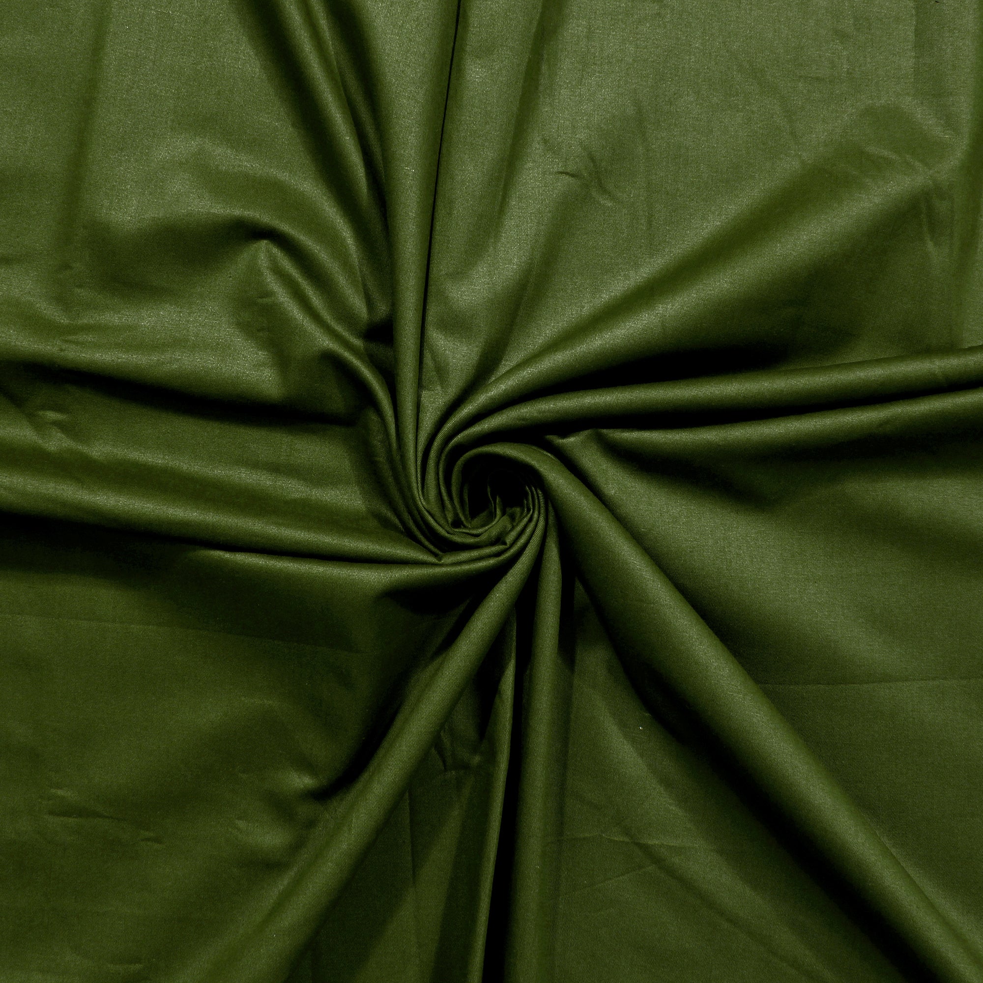 Forever 300 TC Army Green King Size Bedsheet