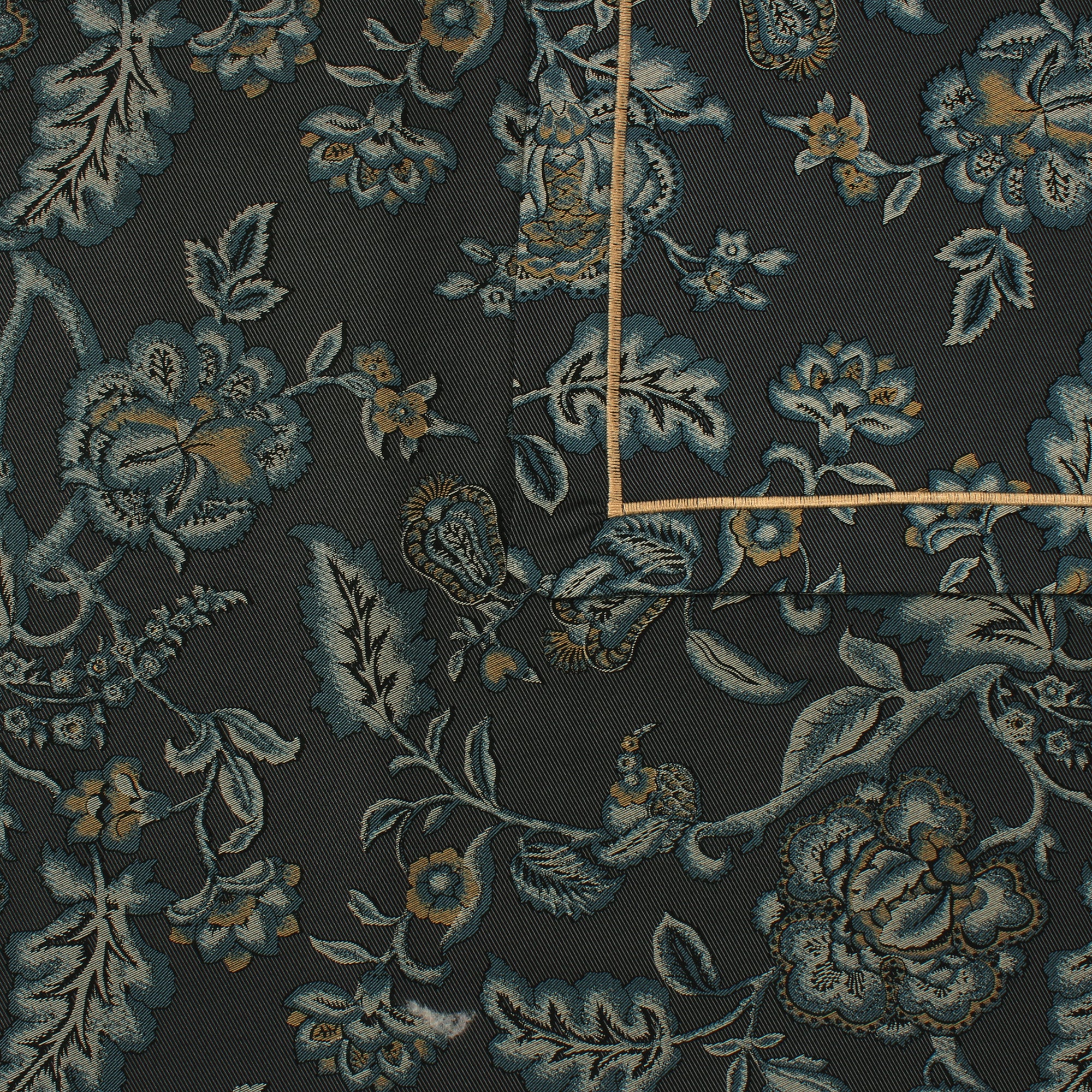 MOLLIS HOMES SUPER KING SIZE BEDSHEET - Ditsy Floral Pattern, Black