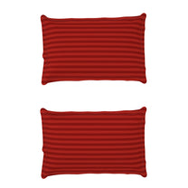 300 TC Red 1 King Size Bedsheet With 2 Pillow Cover