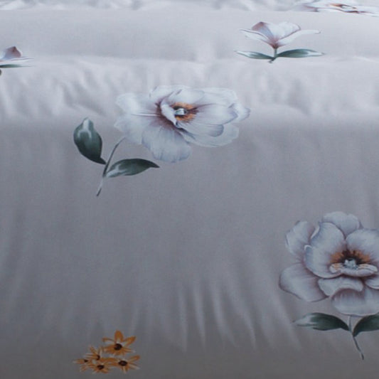 Studio Luxurious 144 TC 100% Cotton Grey Double Bedsheet