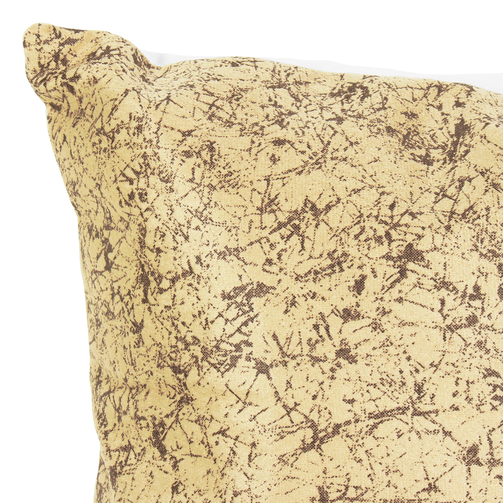 Story@Home Cream Abstract Polyester 6 pcs of Alegra Cushion Covers