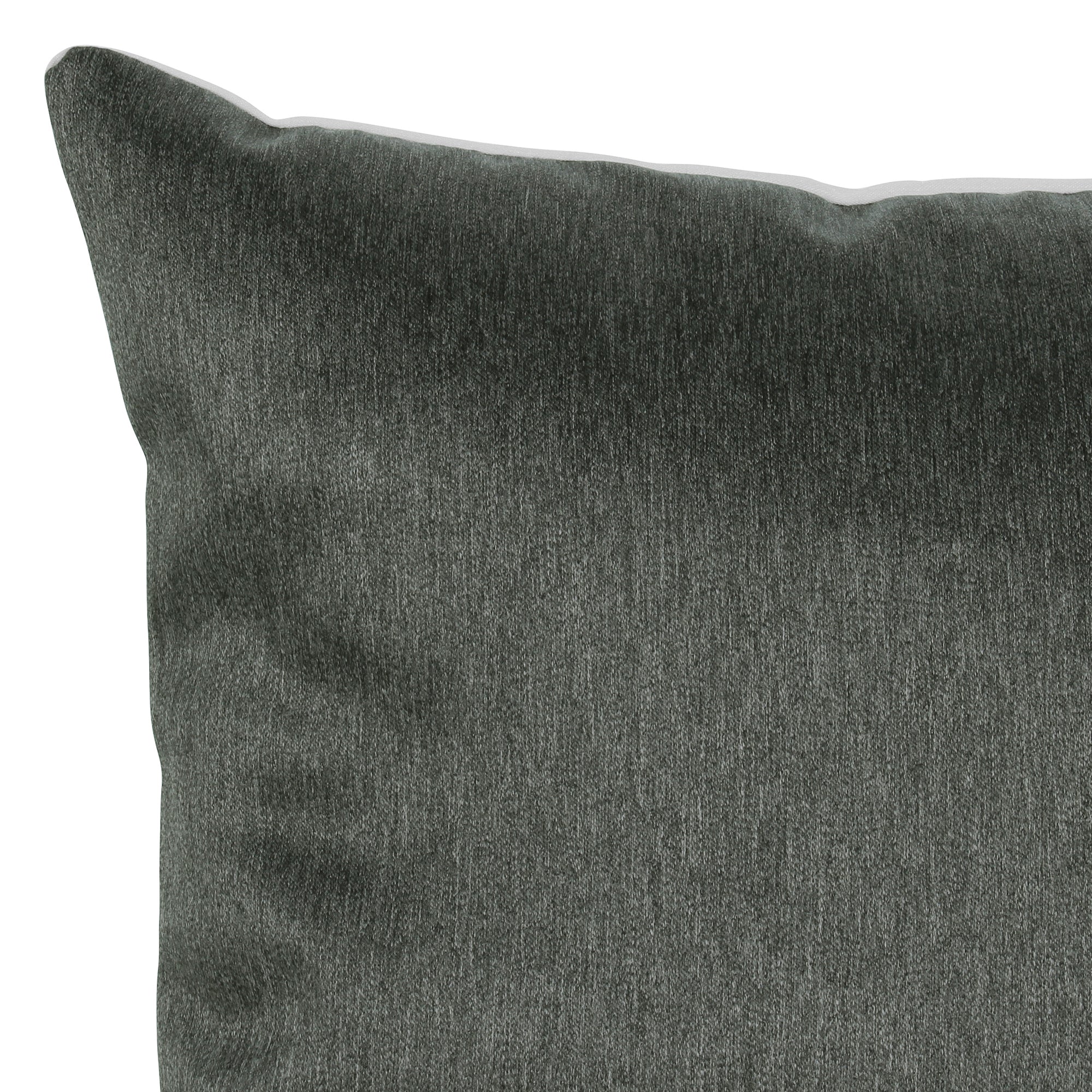 Story@Home Metal Grey Plain Polyester 6 pcs of Alegra Cushion Covers
