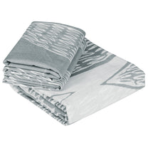 Ventura 144 TC 100% Cotton Grey Double Bedsheet