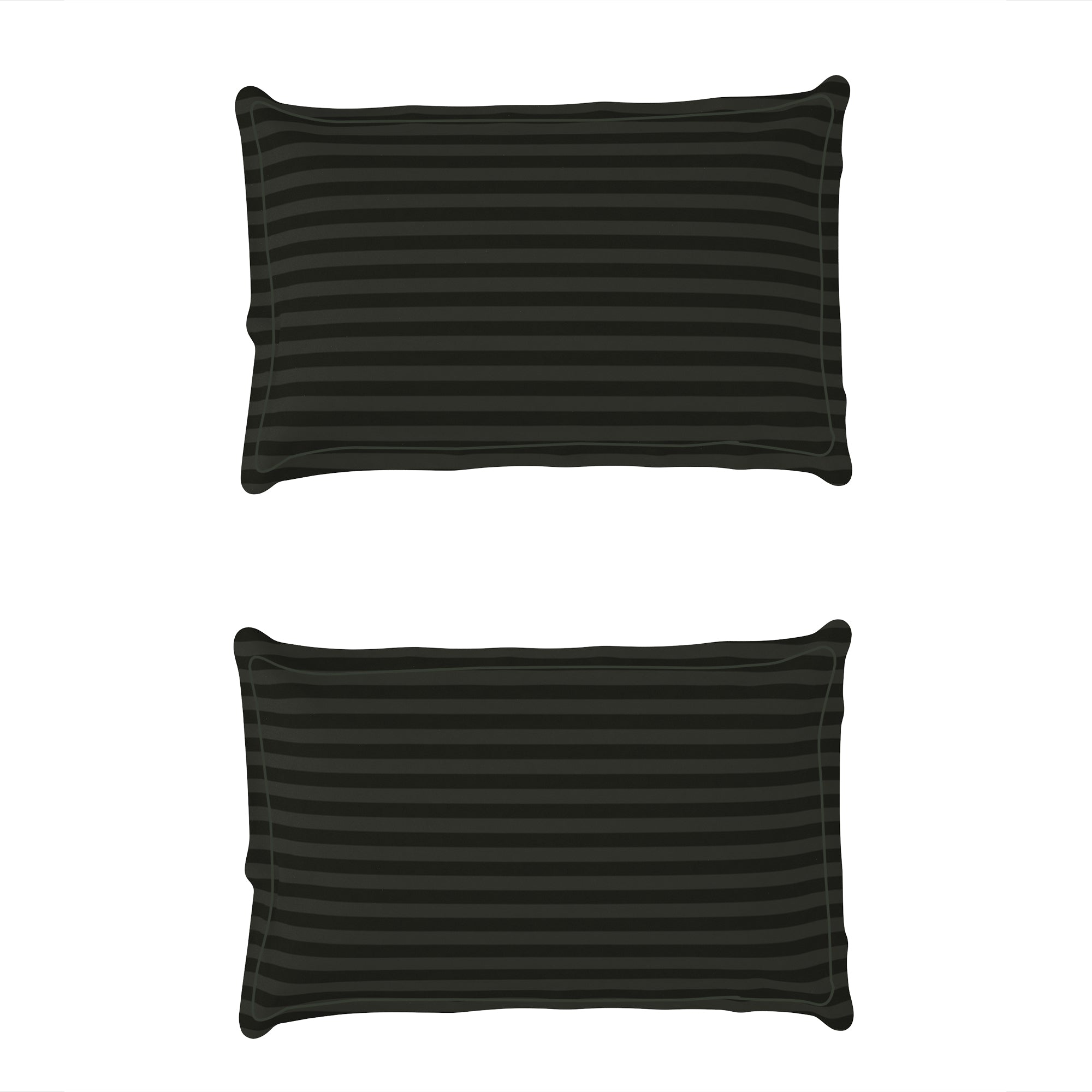 300 TC Black 1 King Size Bedsheet With 2 Pillow Cover
