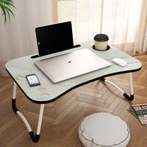 Grey Marble 1 Pc laptop Table