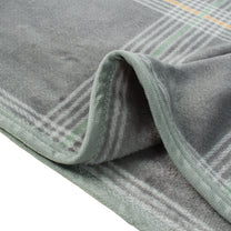 Premium Light Grey Double Flannel Blanket