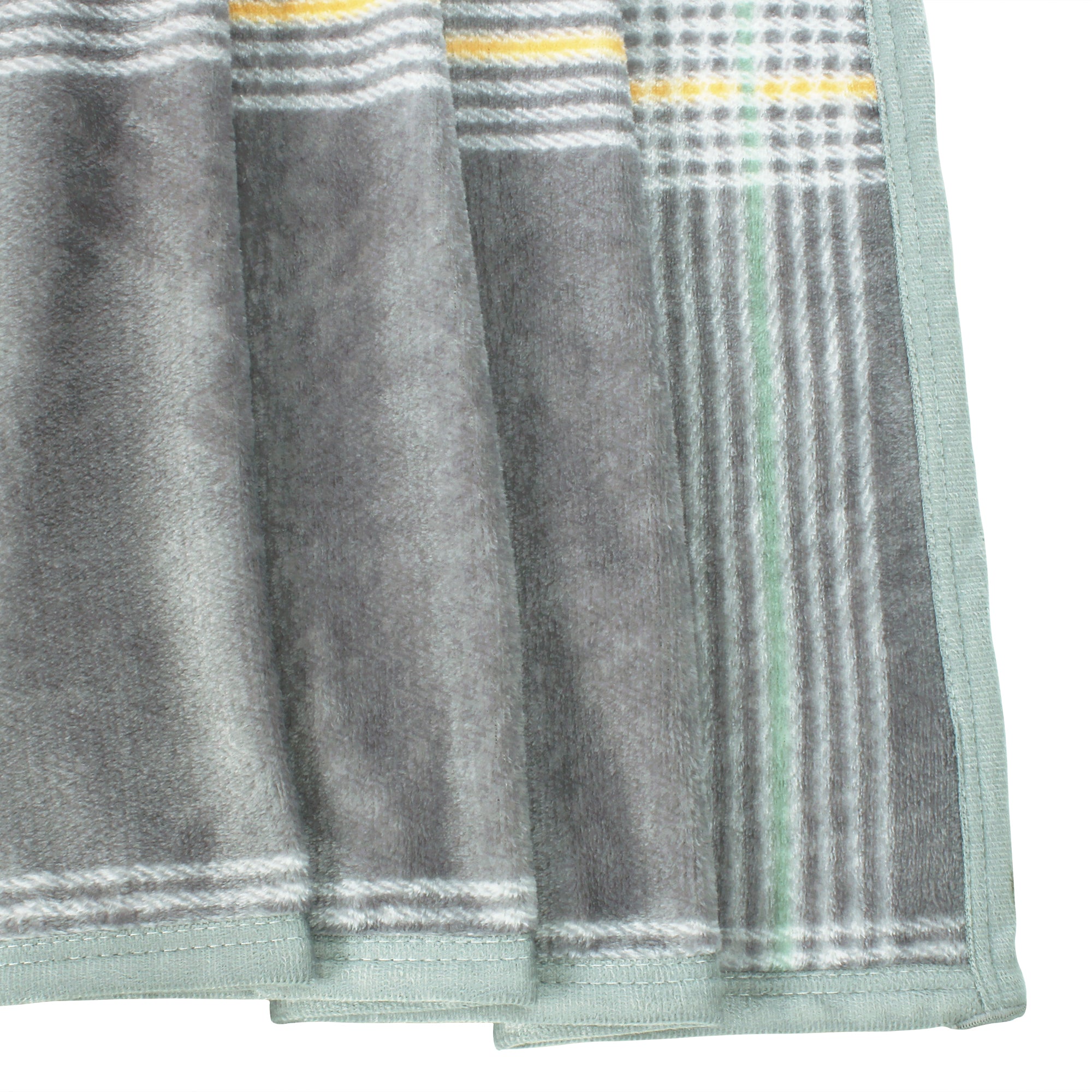 Premium Light Grey Double Flannel Blanket