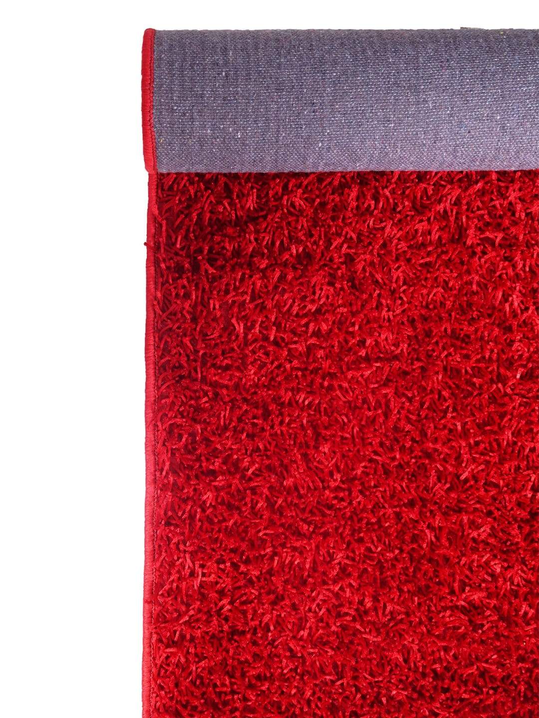 Plain Pattern Red Carpet  for Living Room