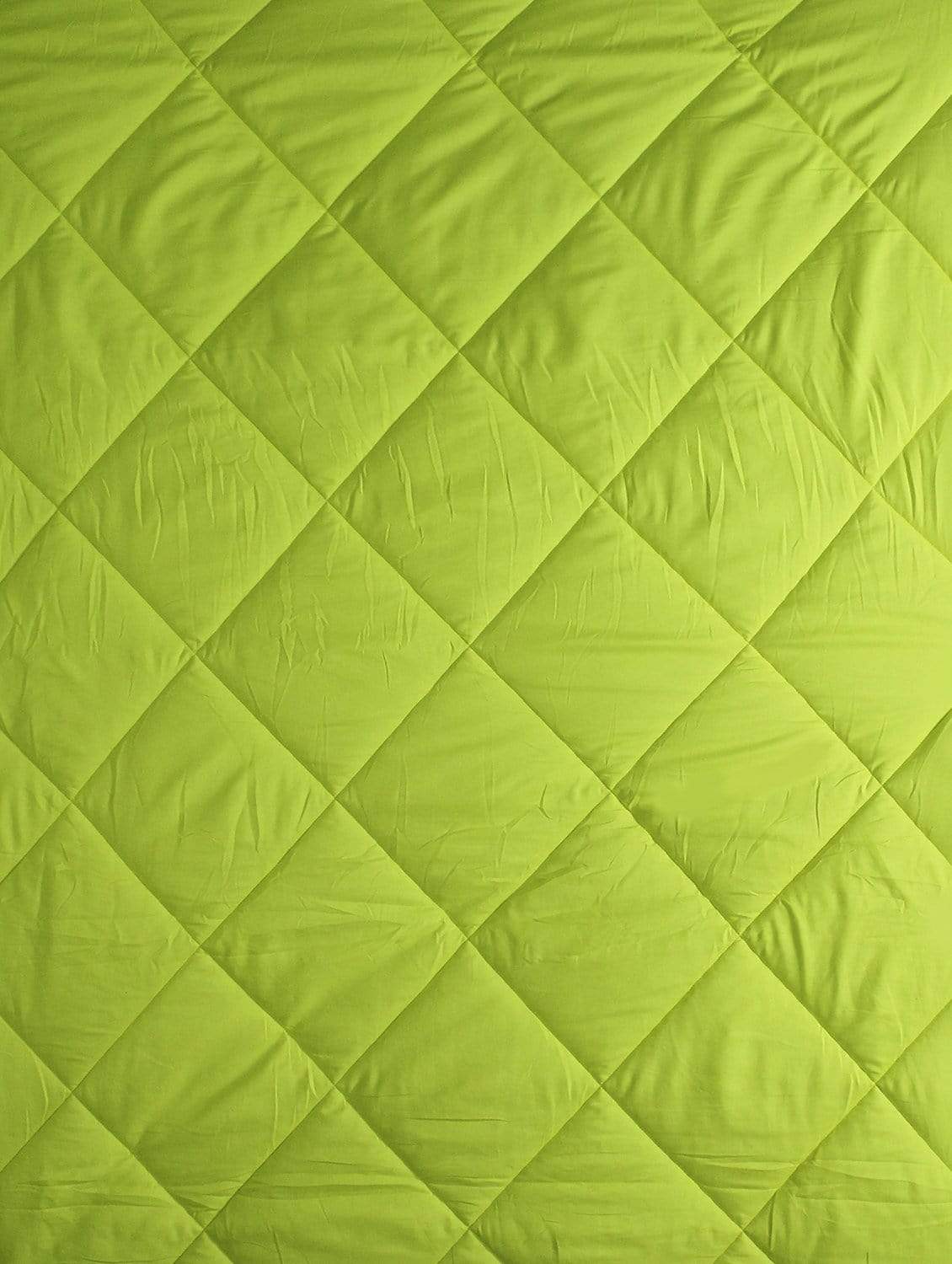 Fusion Soft Yellow & Green Dual Color Comforter Single Size - 150 cm X 225 cm