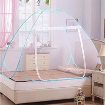 Mosquito Net For Double Bed and Our doors -Blue