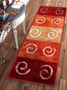 Runner Circle Red & Orange Carpet