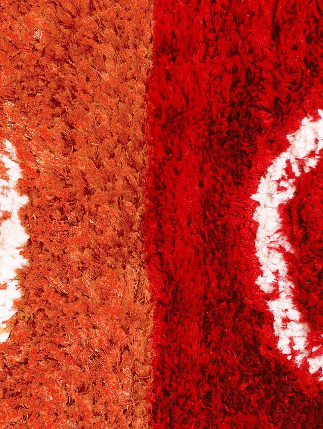 Runner Circle Red & Orange Carpet