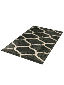 Abstract Pattern Grey Carpet for Living Room & Bedroom