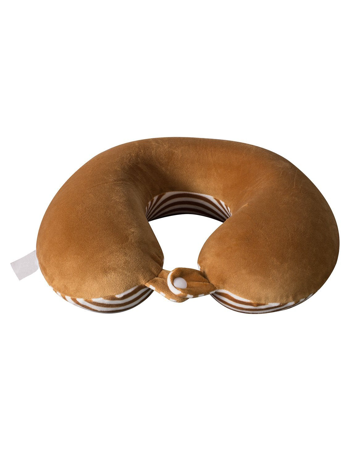 Travel U Shaped Orange Memory Foam Neck Pillow